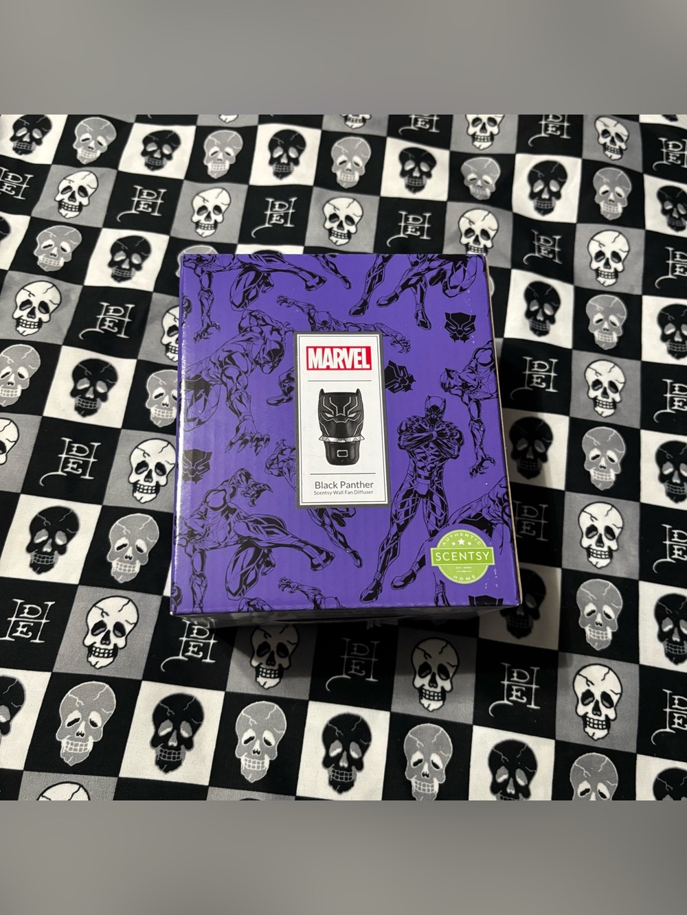 Scentsy Marvel Black Panther Wakanda Forever Wall Fan Diffuser